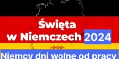 Niemcy dni wolne od pracy 2024