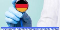 prywatne ubezpieczenie w niemczech ceny